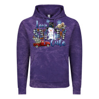 Cloud Purple I am Snow Cute Vintage Hoodie - FaDigitalArtStudio