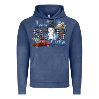Vintage Denim I am Snow Cute Vintage Hoodie - FaDigitalArtStudio