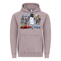 Vintage Zinc I am Snow Cute Vintage Hoodie - FaDigitalArtStudio