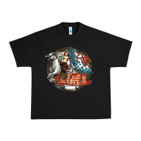 Black All American Girl Urban Heavy Tee - FaDigitalArtStudio