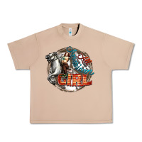 Burro All American Girl Urban Heavy Tee - FaDigitalArtStudio