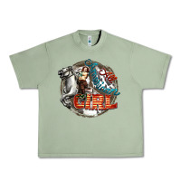 Oil Green All American Girl Urban Heavy Tee - FaDigitalArtStudio