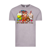 Vintage Zinc It's Game Day Y'all Softball,Baseball,Basketball C Vintage Tee - FaDigitalArtStudio
