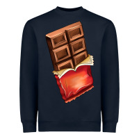 Navy chocolate Heavyweight Sweatshirt - AdoDesignShop