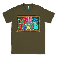 Army Green teachers gonna teach Classic Tee - CowGirlArtShop