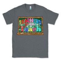Charcoal Heather teachers gonna teach Classic Tee - CowGirlArtShop