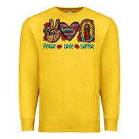 Lemon peace love lupita Premium Sweatshirt - JahusDesignShop