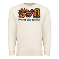 Sandshell peace love lupita Premium Sweatshirt - JahusDesignShop