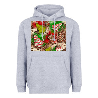 Heather Grey little debbie tree cakes leopard Heavyweight Hoodie - JahusDesignShop