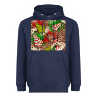 Navy little debbie tree cakes leopard Heavyweight Hoodie - JahusDesignShop