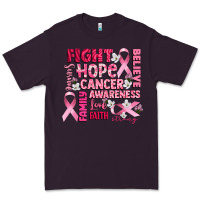 Plum cancer awareness fight believe hope survive Premium Tee - CowGirlArtShop