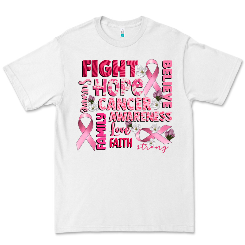Cancer Awareness Fight Believe Hope Survive Premium Tee by CowGirlArtShop | Teevron