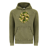 Vintage Olive camouflage patch 5 Vintage Hoodie - BundleAndBundleShop