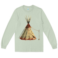Matcha teepe tipi Long Sleeve Tee - FaDigitalArtStudio