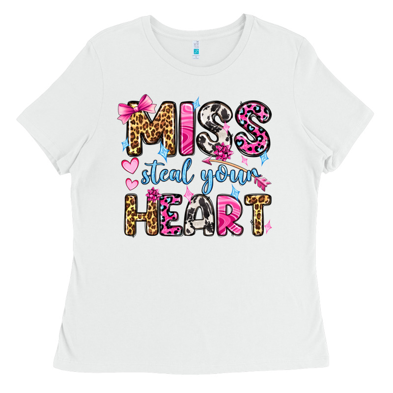 Miss Steal Your Heart Olivia Ladies Tee by OliviaCreatesArt | Teevron