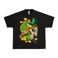 Black when you are dead inside but its st.patricks Urban Heavy Tee - FaDigitalArtStudio