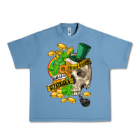 Pebble Blue when you are dead inside but its st.patricks Urban Heavy Tee - FaDigitalArtStudio