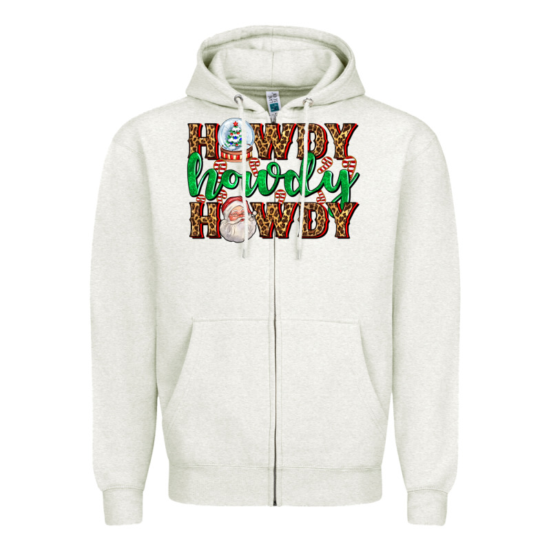 Howdy Howdy Howdy Zipper Hoodie by AdoDesignShop | Teevron