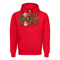 Red howdy howdy howdy Zipper Hoodie - AdoDesignShop