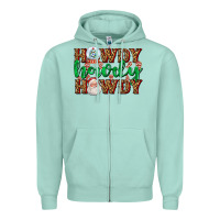 Seafoam howdy howdy howdy Zipper Hoodie - AdoDesignShop