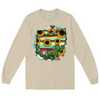 Mushroom Ohio Map Sunflower Cactus Serape Long Sleeve Tee - RanaPortraitStore