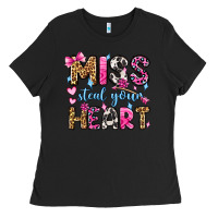 Black miss steal your heart olivia Ladies Tee - OliviaCreatesArt