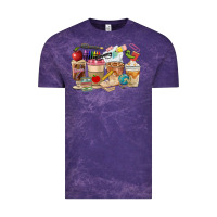 Cloud Purple Teacher Coffee Cups Vintage Tee - FaDigitalArtStudio