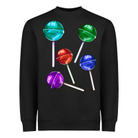 Black lollipops Heavyweight Sweatshirt - AdoDesignShop