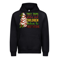 Black Tree tops glisten and children listen to nothing Urban Hoodie - RanaPortraitStore