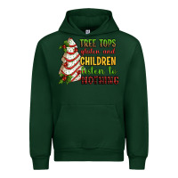 Forest Green Tree tops glisten and children listen to nothing Urban Hoodie - RanaPortraitStore