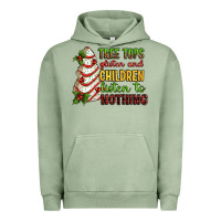 Pigment Oil Green Tree tops glisten and children listen to nothing Urban Hoodie - RanaPortraitStore