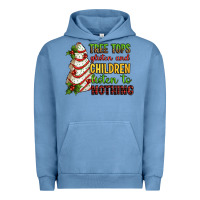 Pigment Pebble Blue Tree tops glisten and children listen to nothing Urban Hoodie - RanaPortraitStore