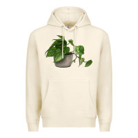 Tofu Philodendron Premium Hoodie - LillyAllenDesigns