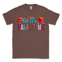 Chestnut Hello Valentine Classic Tee - HowdyJamesFarm