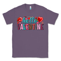 Lavender Hello Valentine Classic Tee - HowdyJamesFarm