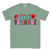 Sage Hello Valentine Classic Tee - HowdyJamesFarm