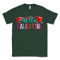 Sports Green Hello Valentine Classic Tee - HowdyJamesFarm