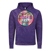 Cloud Purple teacher life earrings Vintage Hoodie - BundleAndBundleShop