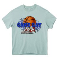 Arona game day basketball Heavy Core Tee - HowdyJamesFarm