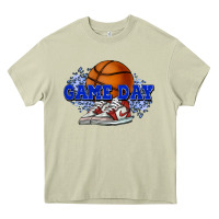 Mossy game day basketball Heavy Core Tee - HowdyJamesFarm