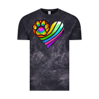 Cloud Black Pride Heart Vintage Tee - Jasminsmagicworld