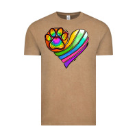 Vintage Coffee Pride Heart Vintage Tee - Jasminsmagicworld