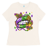 Bone mardi gras lip olivia Ladies Tee - OliviaCreatesArt