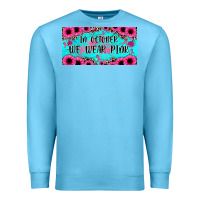 Ocean Blue in october we wear pink Premium Sweatshirt - JahusDesignShop