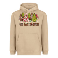 Mushroom tis the season little debbie tree cakes Heavyweight Hoodie - JahusDesignShop