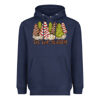 Navy tis the season little debbie tree cakes Heavyweight Hoodie - JahusDesignShop