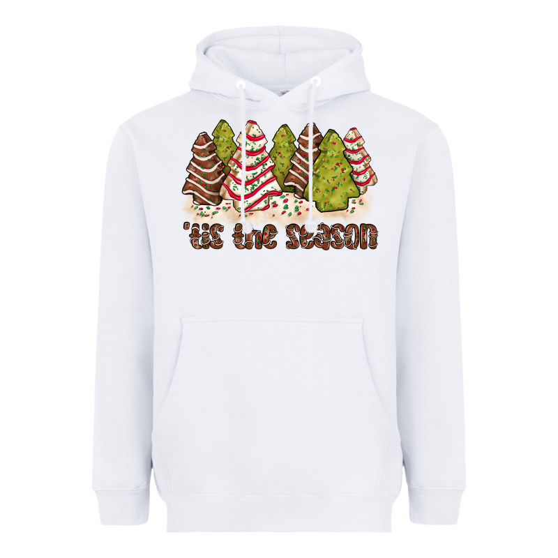 Tis The Season Little Debbie Tree Cakes Heavyweight Hoodie by JahusDesignShop | Teevron