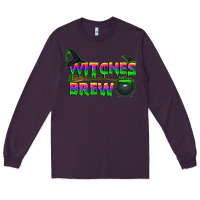 Plum witches brew Long Sleeve Tee - BundleAndBundleShop