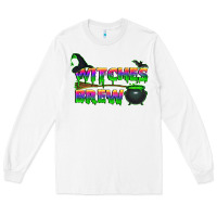 White witches brew Long Sleeve Tee - BundleAndBundleShop