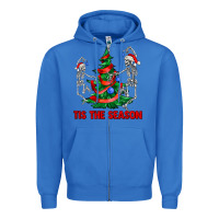 True Royal tis the season Zipper Hoodie - AdoDesignShop